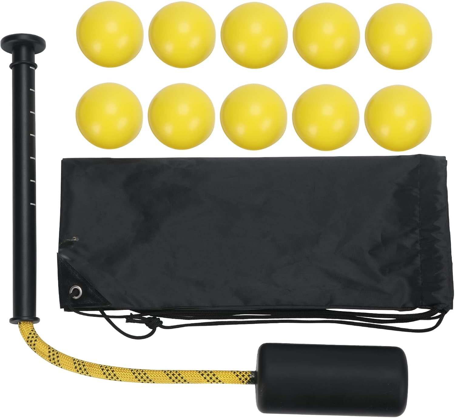 Baseball Swing Trainer & Softball Hitting Aid – Bat Speed & Swing Mechanics Trainer for Youth to Pro Players – Adjustable Training Bat for Sweet Spot Hitting – Coach Approved Batting Practice Tool