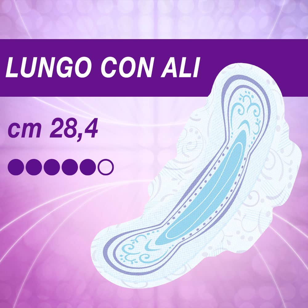 LINES SETA ULTRA LUNGO ALI, 24 Confezione da 11 assorbenti (264 assorbenti)