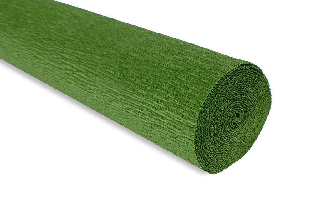 FloristryWarehouse Crepe Paper roll 180g (50 x 250cm) Leaf Green (Shade 591)
