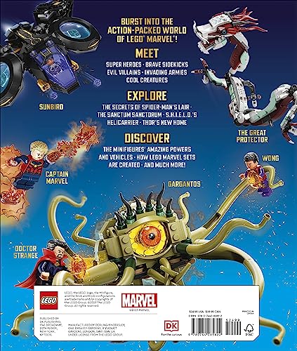 Lego Marvel Visual Dictionary (Library Edition): Without Minifigure