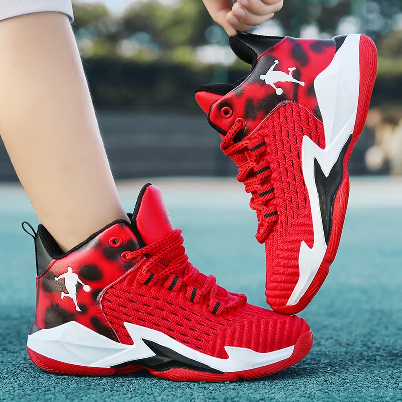 Jungsport- und Kinderbasketballschuhe, Lauf- und Gehschuhe, atmungsaktive und Bequeme Sportschuhe