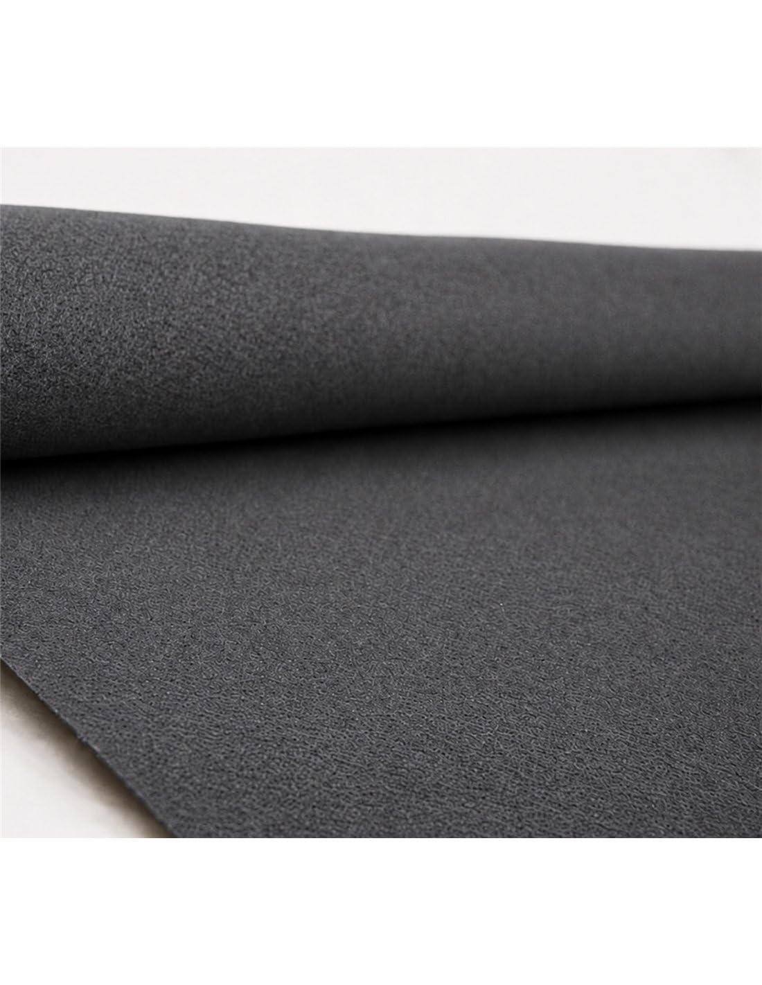Jardin202 - Moqueta Ferial 1m de Ancho | Fieltro punzonado a Medida | Alfombra para Eventos y ferias | 1 Metro (Ancho) x 10 Metros (Largo) (05 - Gris Oscuro)