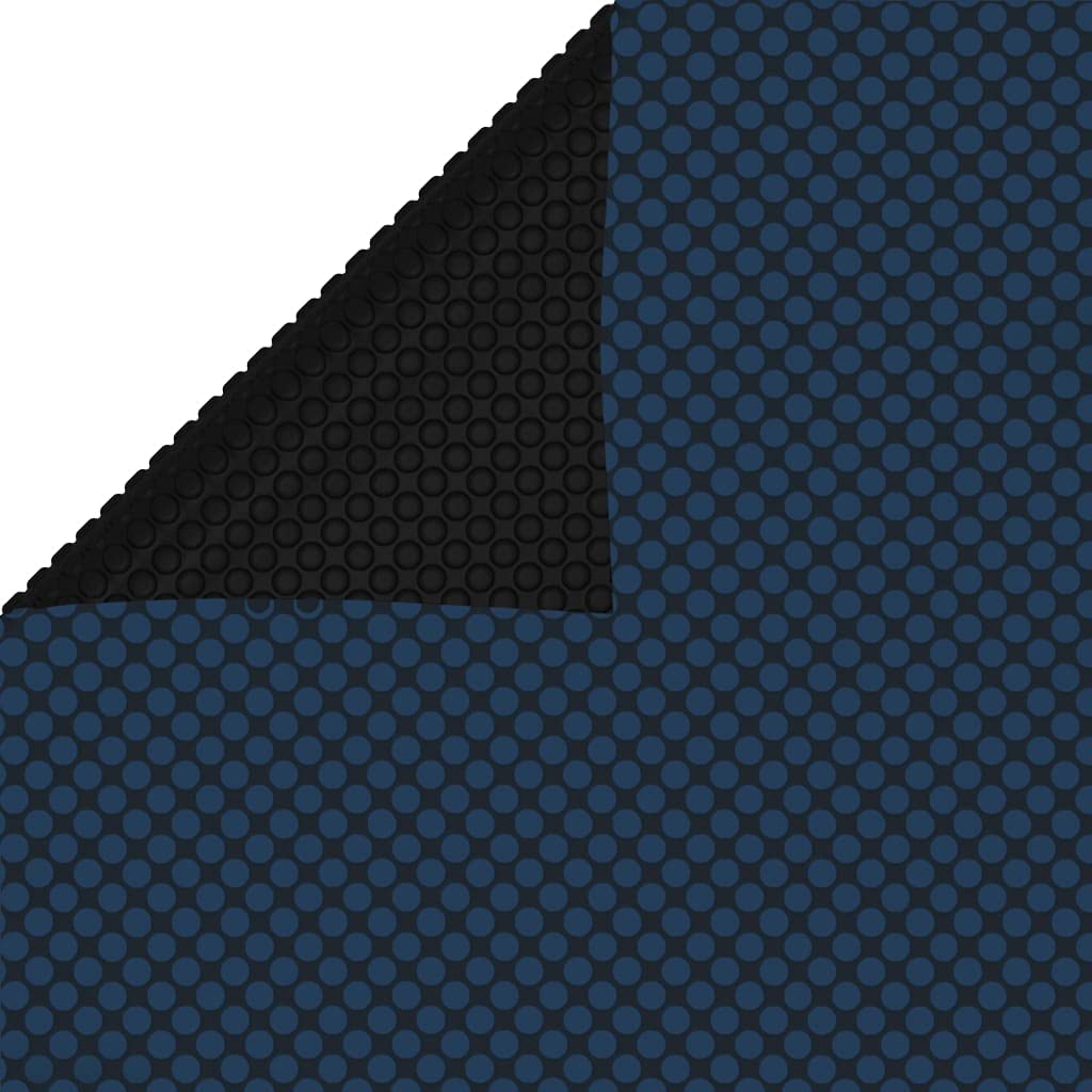 Home & Garden Artikel - Schwimmende PE-Solarfolie 500x300 cm schwarz und blau