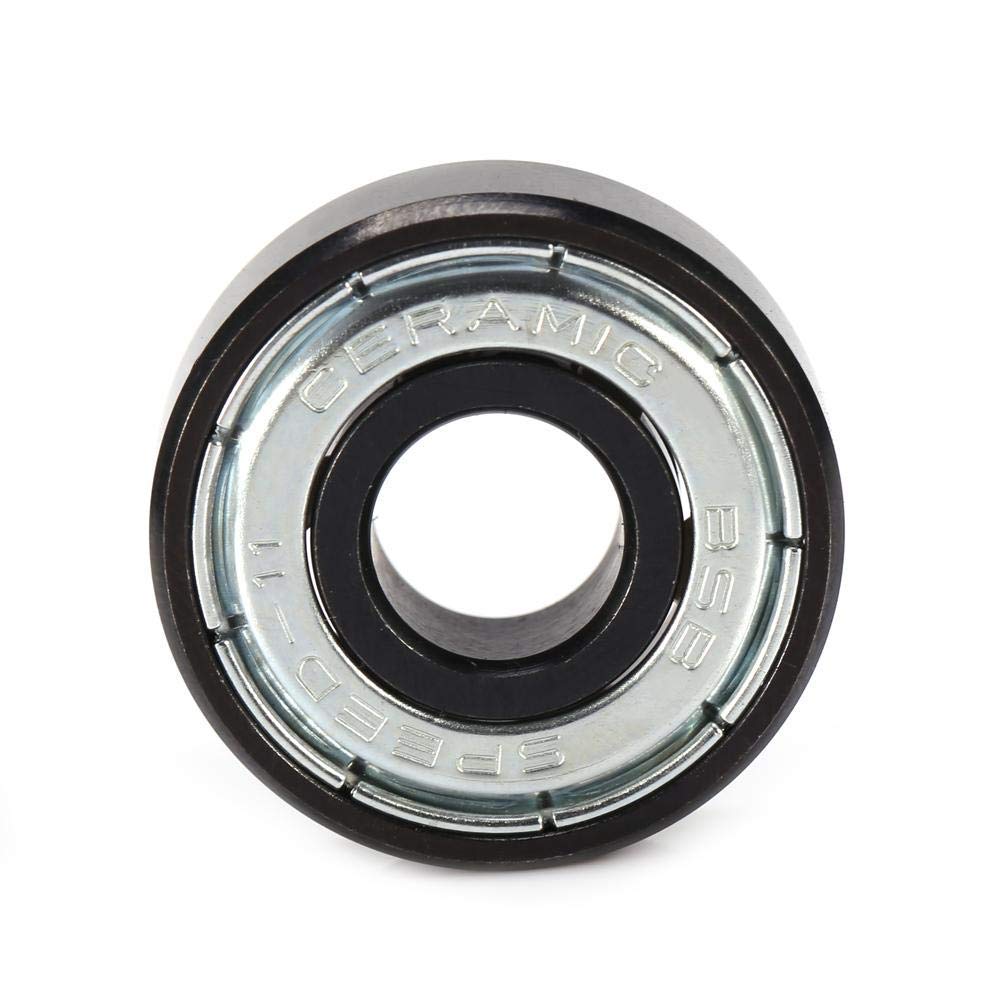 16 Piezas Rodamientos 8x22x7mm Rodamiento de Bolas de Cerámica de Alta Velocidad 608 para Patines en Línea para Mejorar la Velocidad