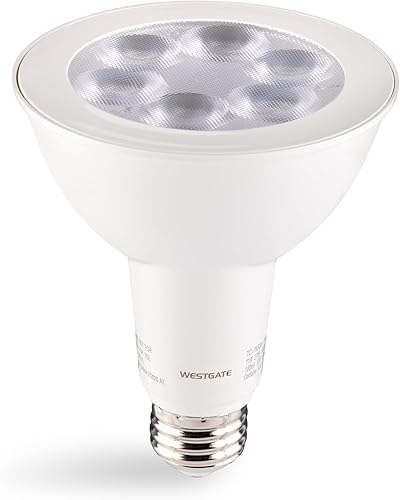 Miniatura 4 de Westgate Bombilla TC-PAR30-11W-RGBW-WIFI PAR30 RGBW -120VAC, luz de inundación LED de 11 W, base E26, compatible con Alexa y Goggle Home, cambio de