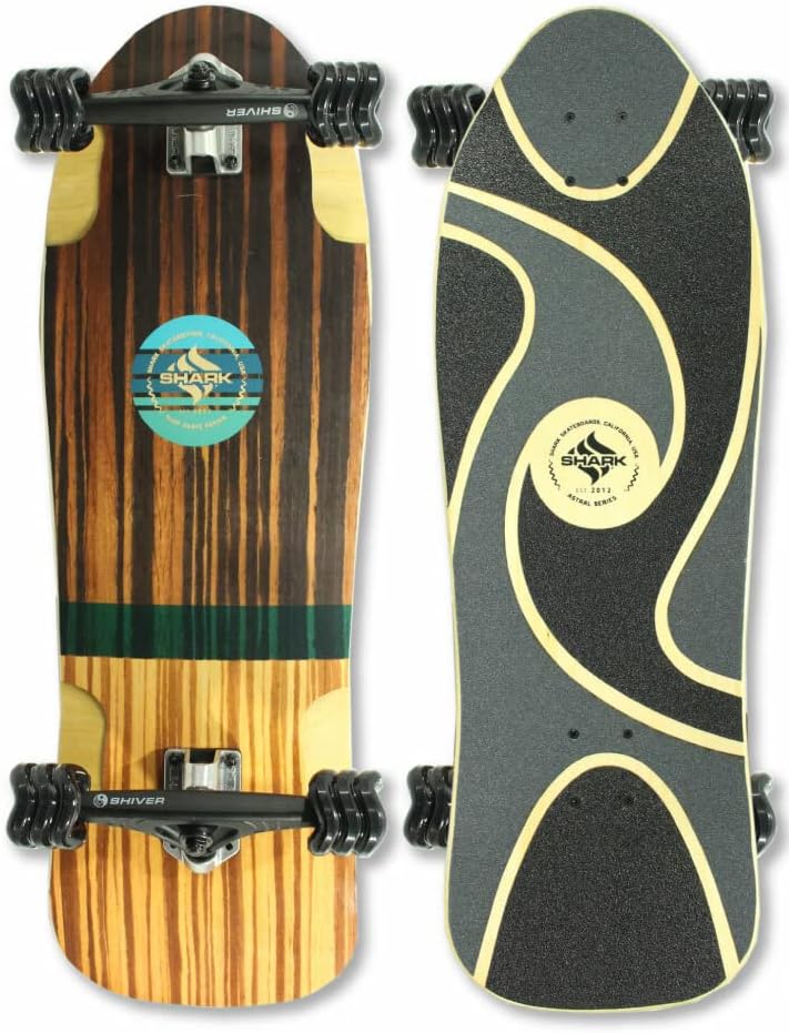 Old School Skateboard by Shark Wheel