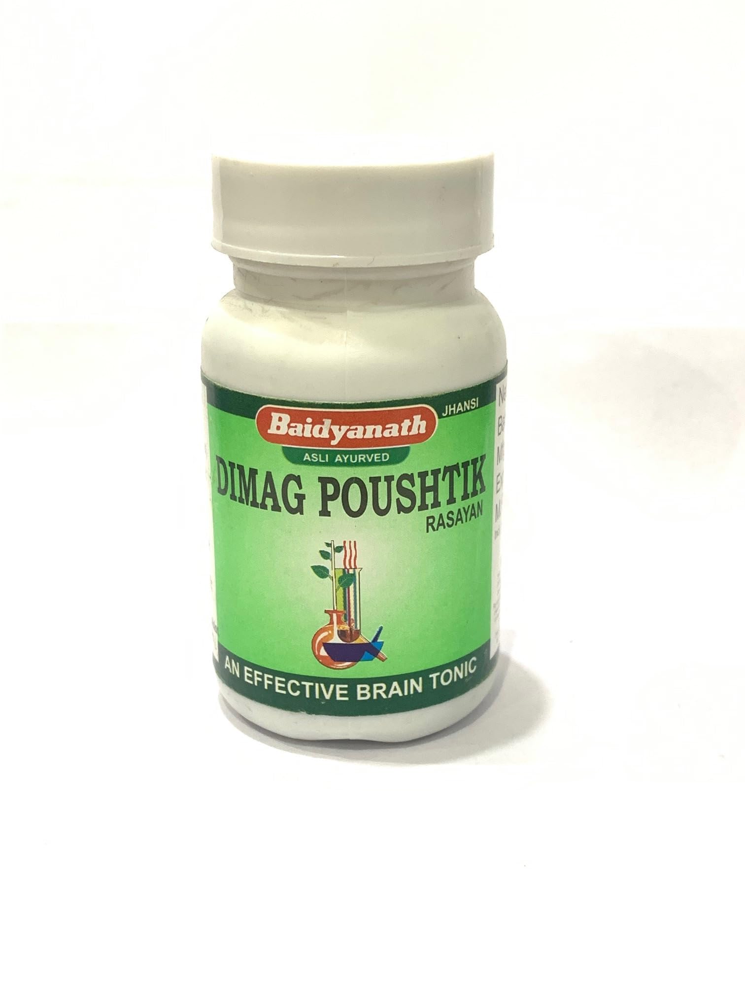 Baidyanath Jhansi Dimag Paustik Rasayan Tablet, 50 Tablets, Pack of 2