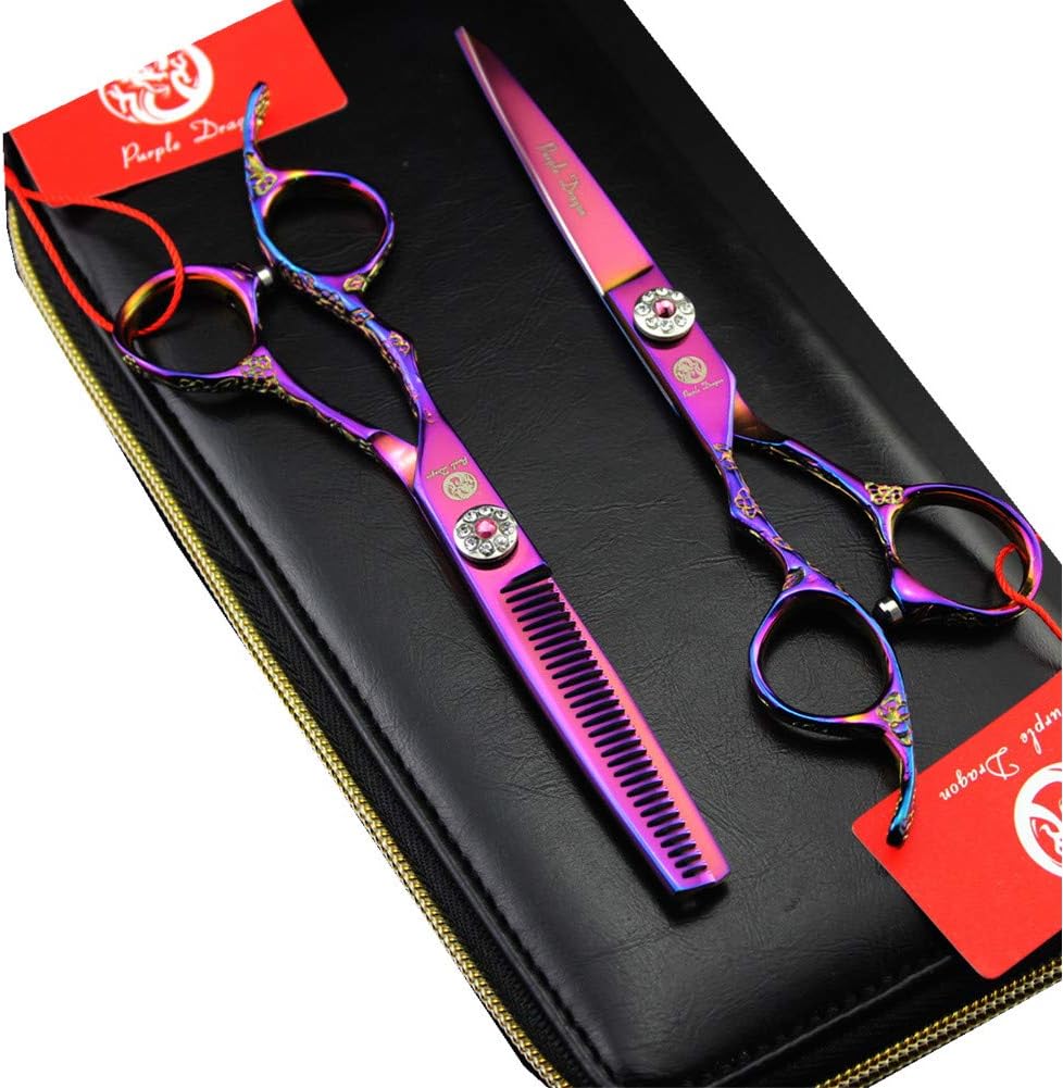 Amazon.com : Purple Dragon 6.0" Left Hand Professional Salon Hair ...