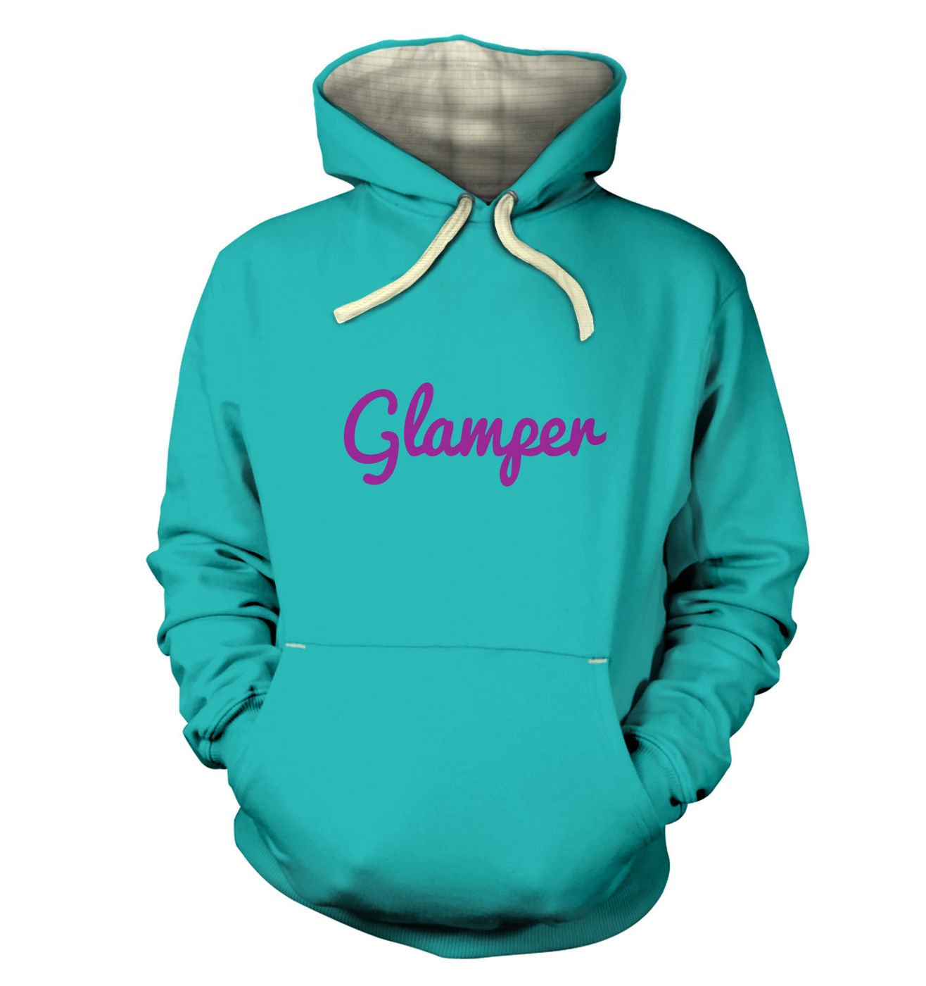Glamper Premium Hoodie Gr. X-Large, lagoon
