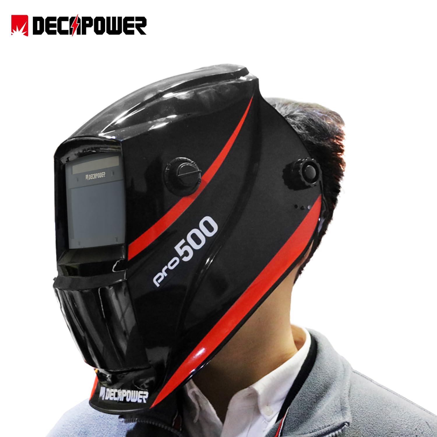 Decapower PRO500 Casque de Soudage Auto Masque Tig Mig MMA DIN9-13 | Masque de Soudure