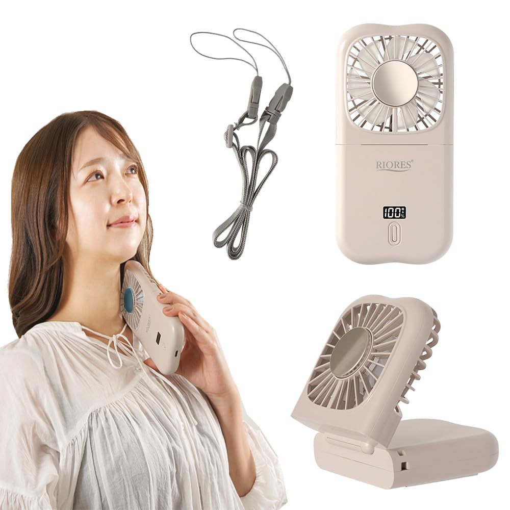 Amazon | 折りたたみ ハンディファン 冷却プレート 携帯 瞬間冷却 3
