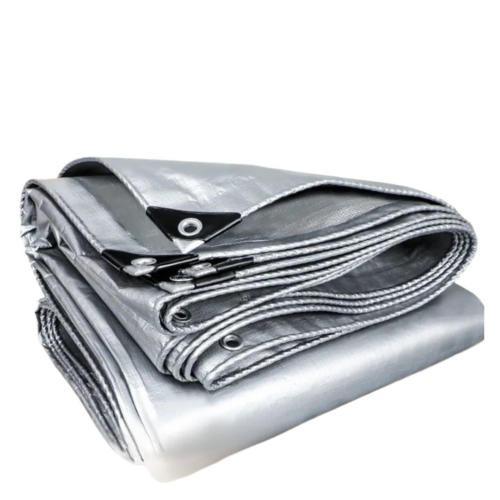 Thickened Rainproof Sunshade Plastic Canopy, UV-Resistant Tear-Resistant Cloth(2mx4m x 2PCS)
