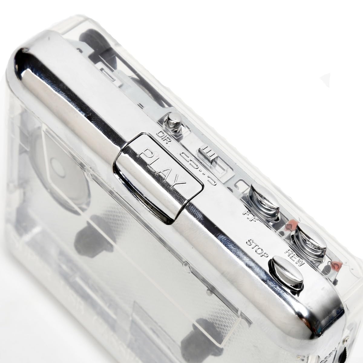 ReachMall Kassettenspieler, tragbarer Tape-zu-Digital-Konverter, USB-C-Audio-Recorder für Walkman-Stil, Hören, klarer Klang, 112 mm