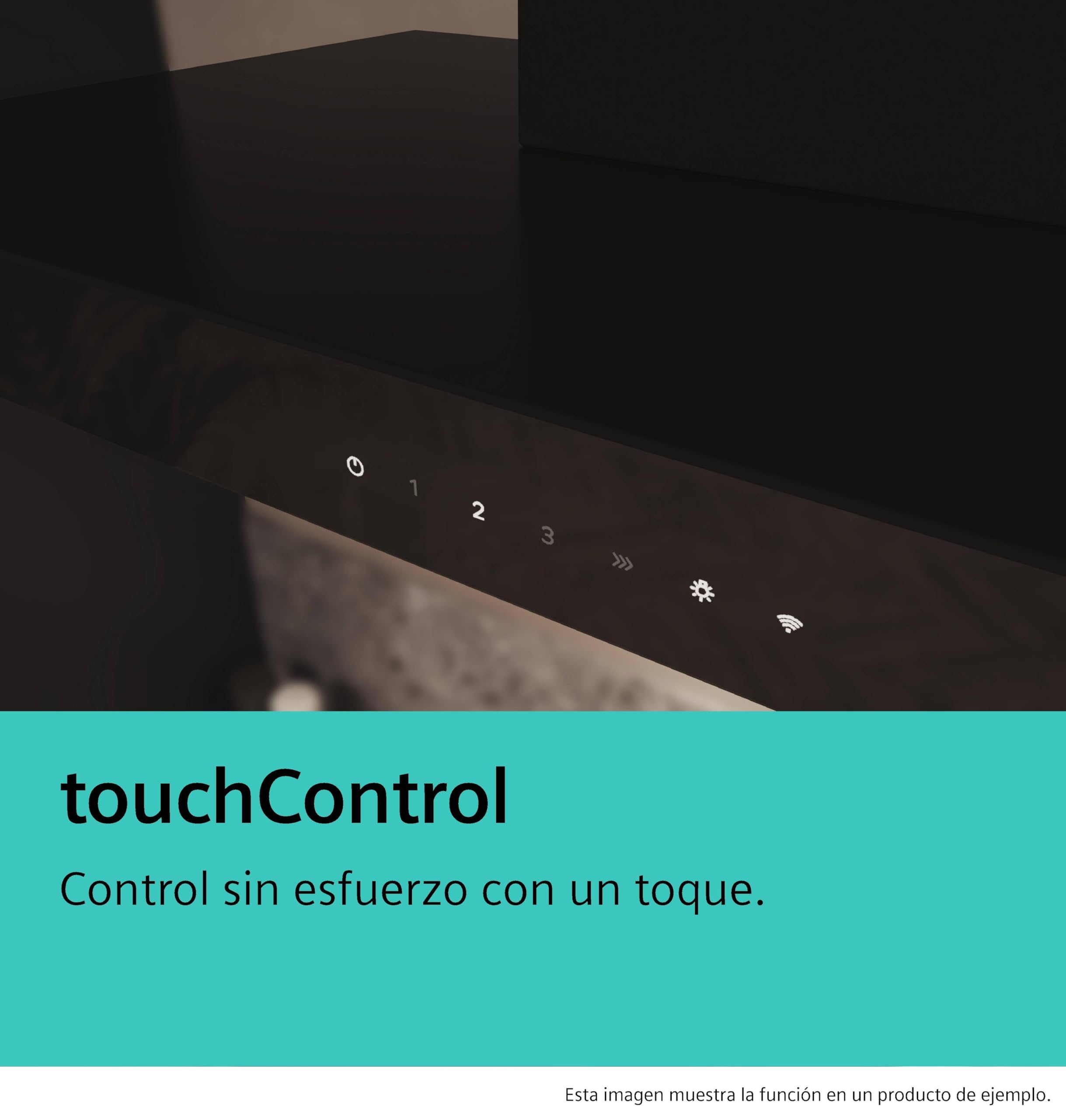 Siemens - Campana Extractora Decorativa de Pared, iQ500, 90 cm de ancho, negro mate, LC97BDN60
