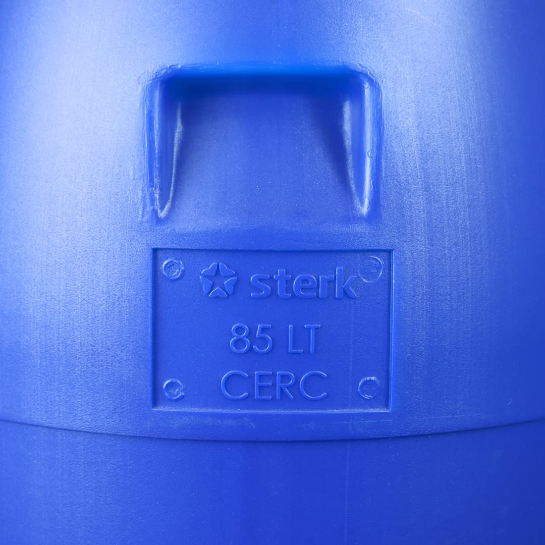 BAUPROFI Fass Spannring blau 85L