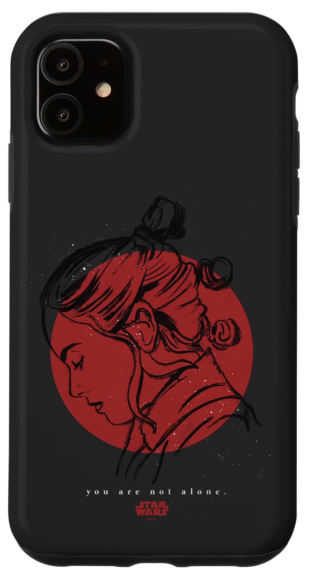 Coque iPhone 11 Star Wars résistante contre les rayures motif Rey - 4
