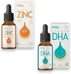 Combo Multivitamínico KIDS Zinco e DHA em gotas - Sabor agradável