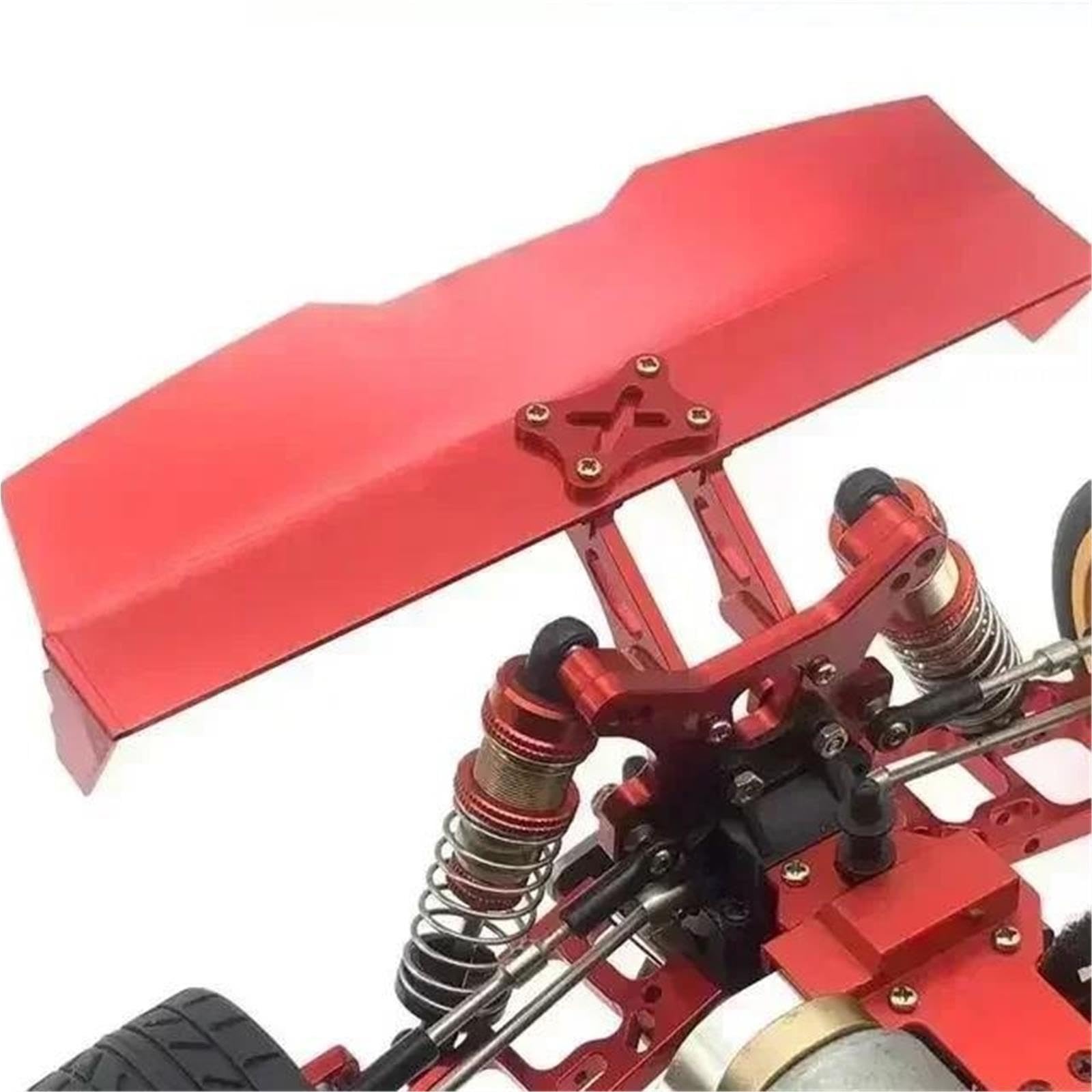 Alerón Trasero Aluminio para LC para Racing L6147 Truggy 1/14 RC Reparación
