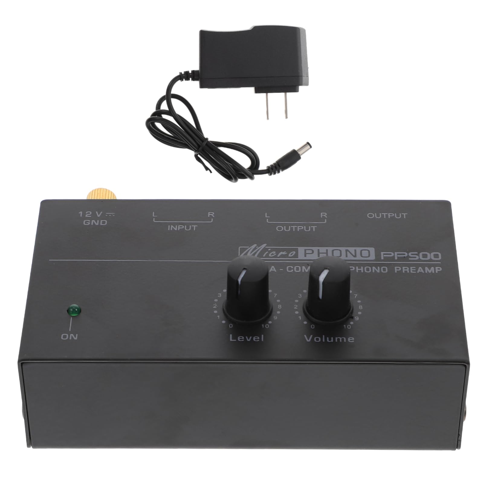 Angoily Preamp for Turntable Record Player Amplifier Amp Turntable Preamp High Amplification Stereo Inputs and Outputs