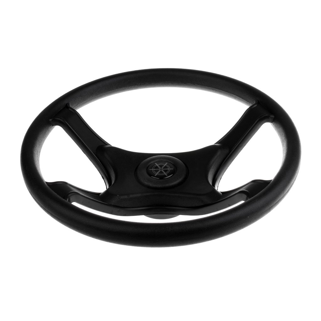 MagiDeal Universal 330mm Abs Bateau Marin Volant 4 Branches 3/4 ''Arbre