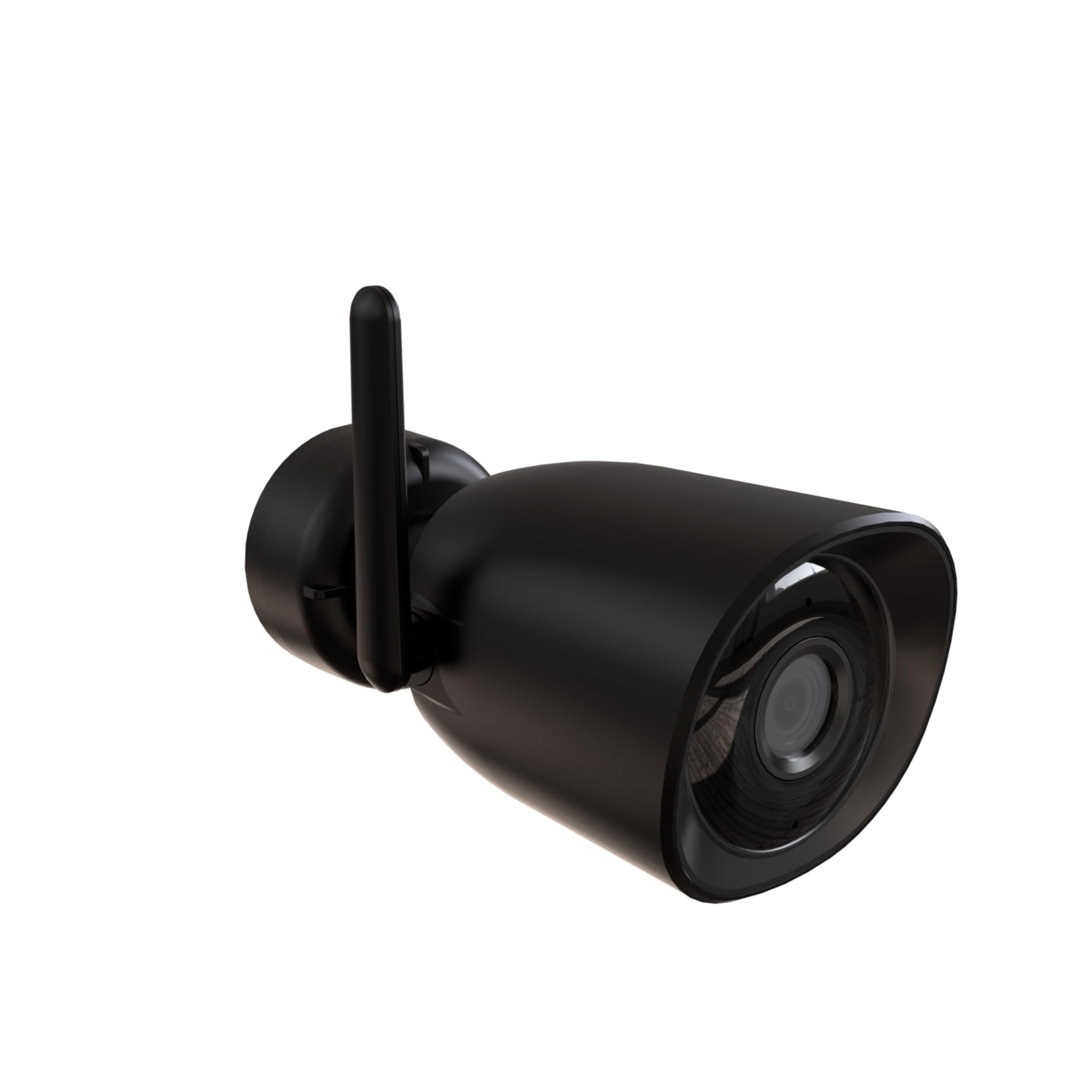 CALEX Caméra de Sécurité Intelligente, Caméra Extérieure WiFi 2K avec Commande Via App, Vision Nocturne et Audio Bidirectionnel, pour Extérieur, Pack de 4