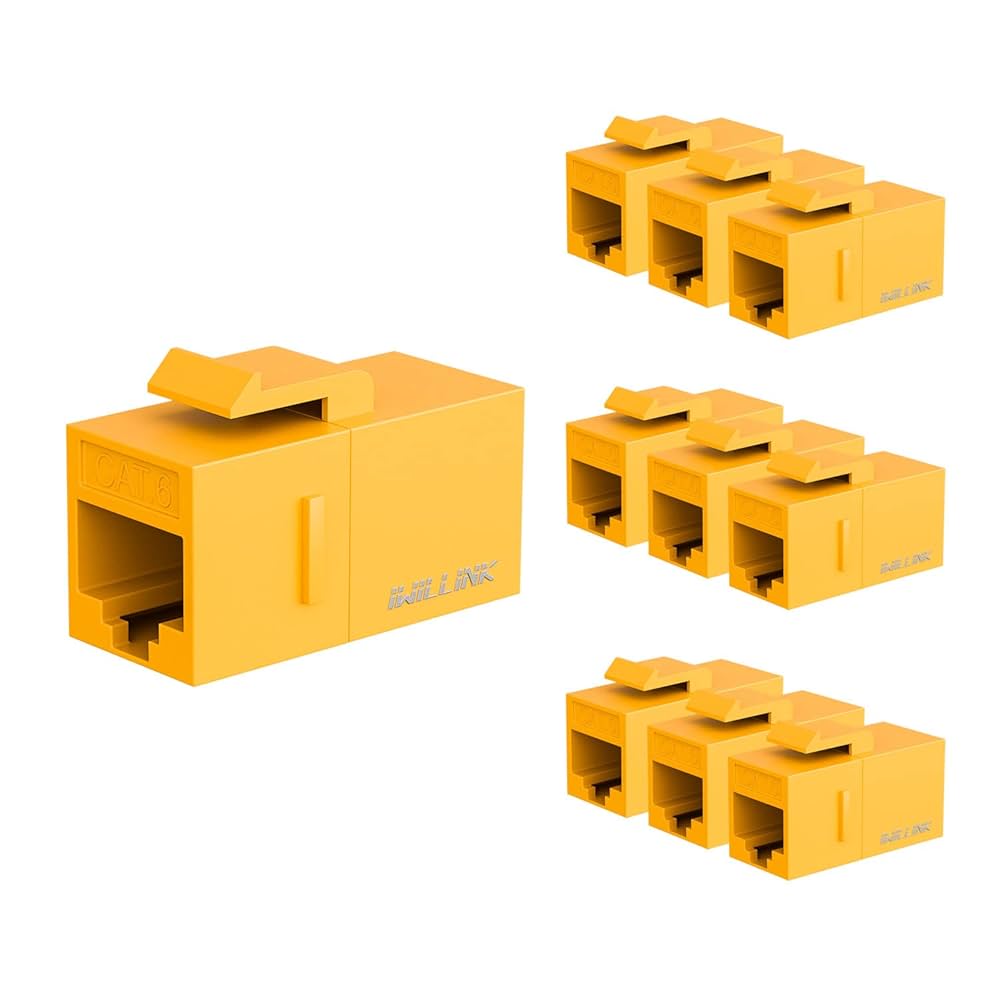 Amazon.co.jp: Iwillink RJ45 Cat6 キーストーンカプラー LAN