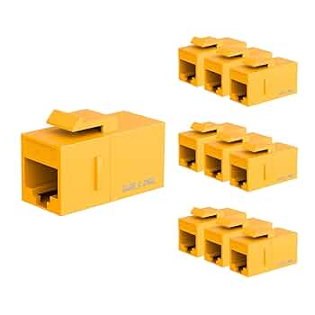 Iwillink RJ45 Cat6 キーストーンカプラー LAN ケーブル用 61ZtnNpydIL._UF350,350_QL50_.jpg