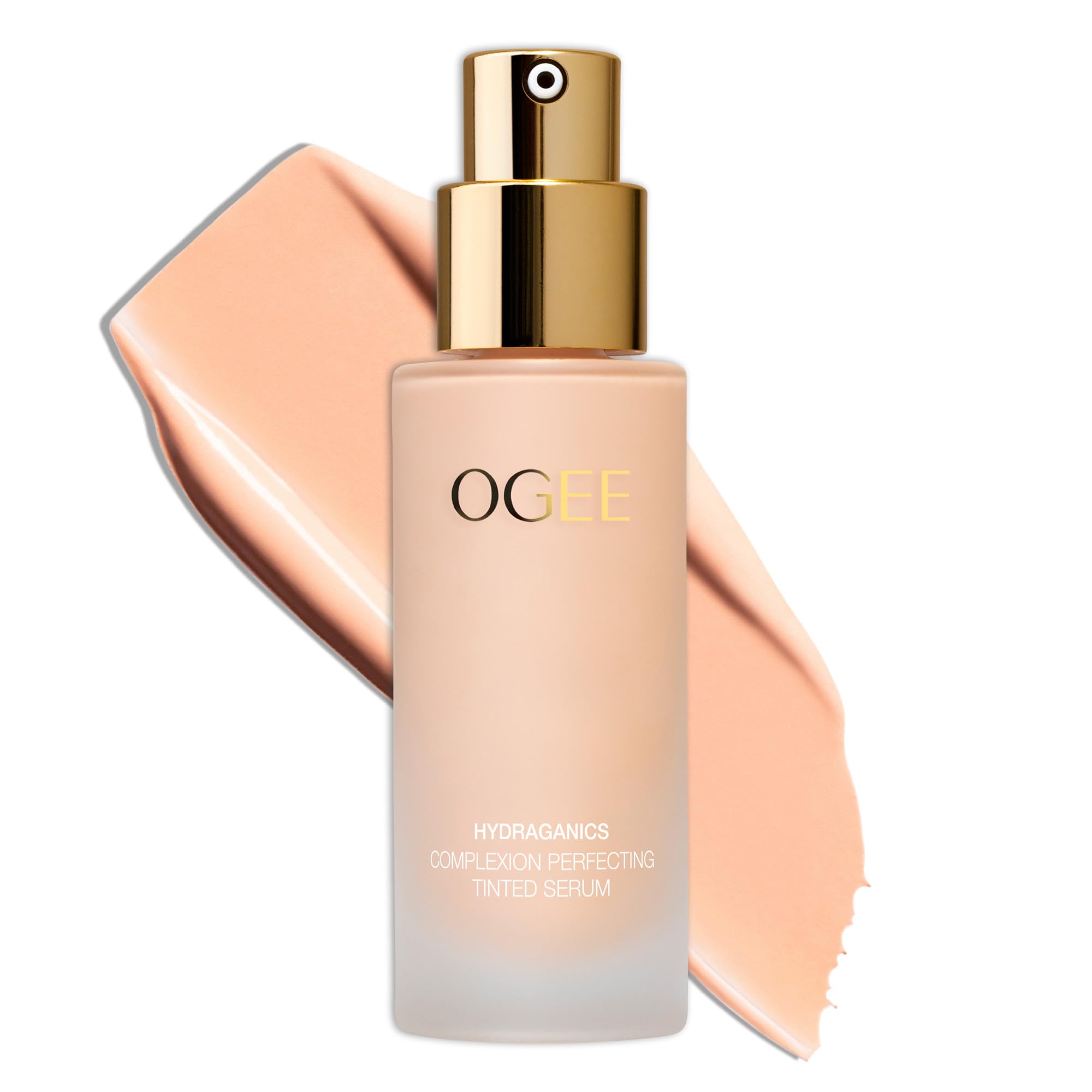 Ogee Complexion Perfecting Liquid Foundation - Lightweight Tinted Moisturizer For Face (Poplar 0.10C - Fair, White-Pink Undertones) - with Vitamin C &