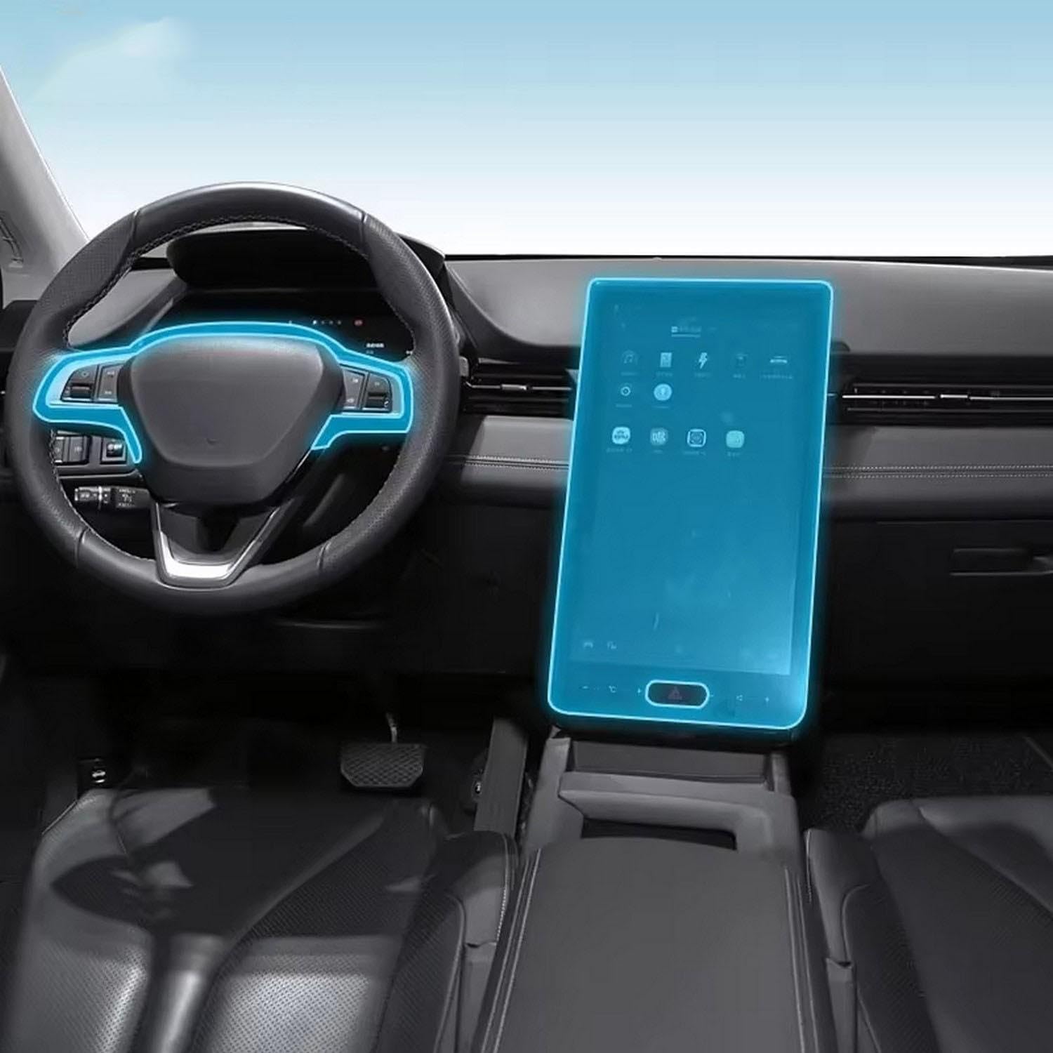 Film PPF Xpeng G3 de qualité supérieure protection console en TPU mat FOEBE