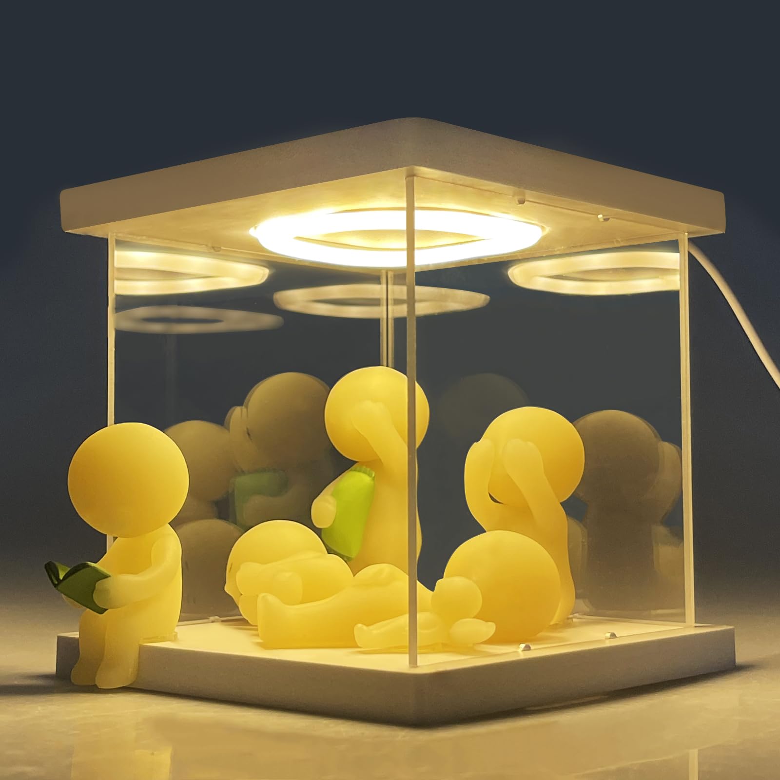 Amazon.co.jp: Smiski用フィギュアディスプレイケース - ミニ