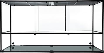 Carolina Custom Cages BD 72Lx24Wx36H Bio Deep Terrarium, Easy Assembly