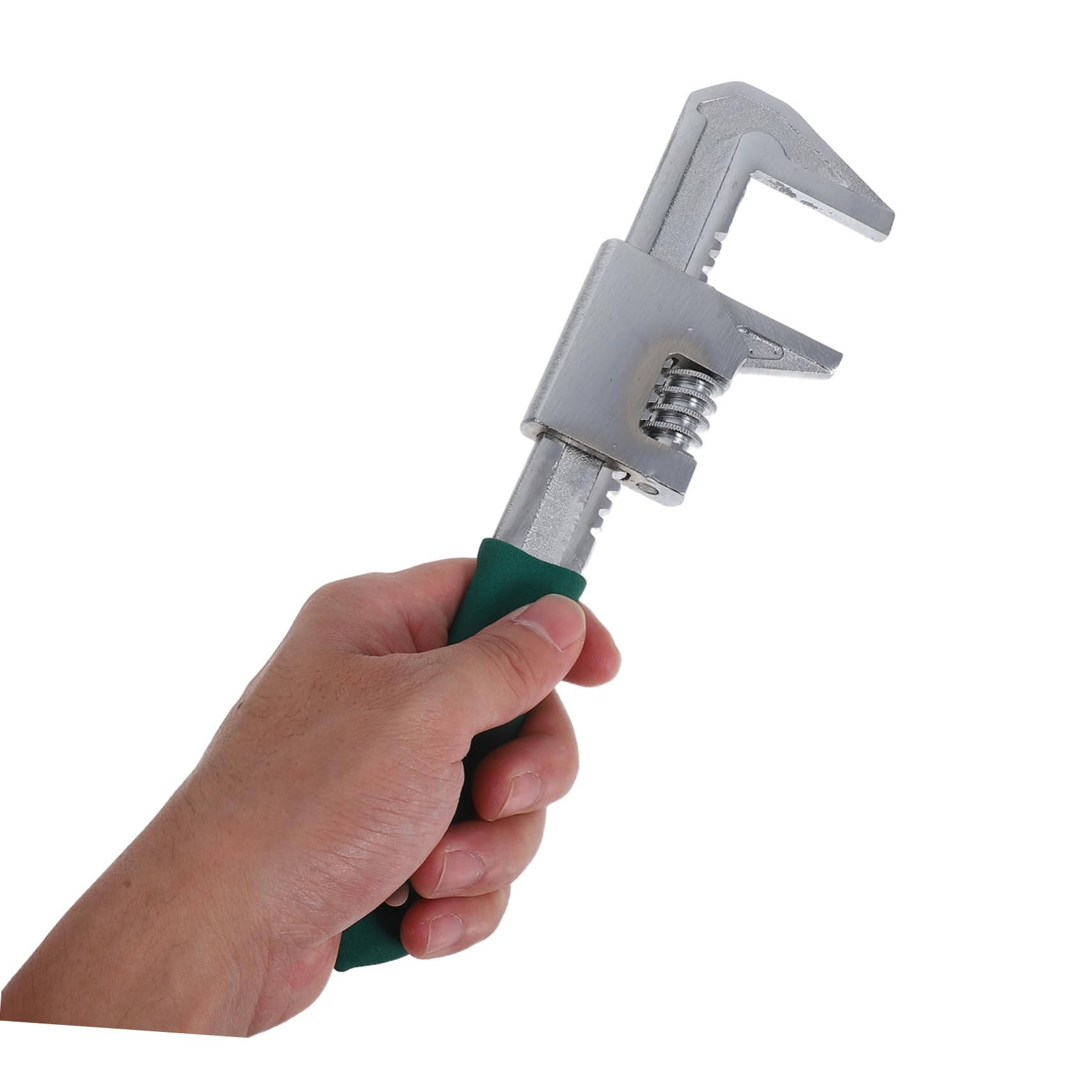 Cabilock Llave De Ángulo Recto Ajustable De Acero Llave Inglesa Para Plomería y Reparación De Automóviles Útil Espacios Reducidos
