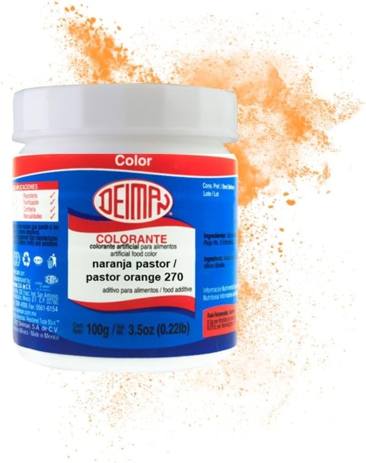 Artificial Food Color Pastor Orange 270 (3.5 oz)
