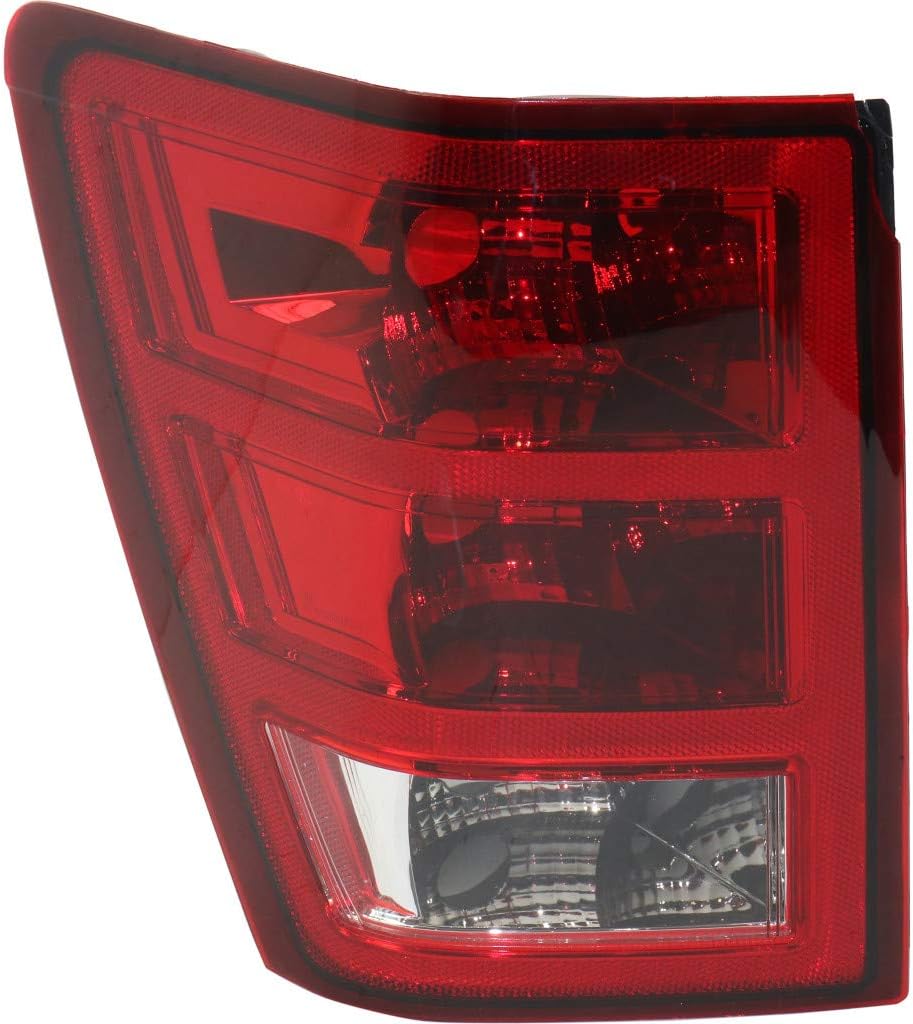 CarLights360 For Jeep Grand-Cherokee 2005 2006 Tail Light Assembly Driver Side DOT Certified | CH2800159 | 55156615AF