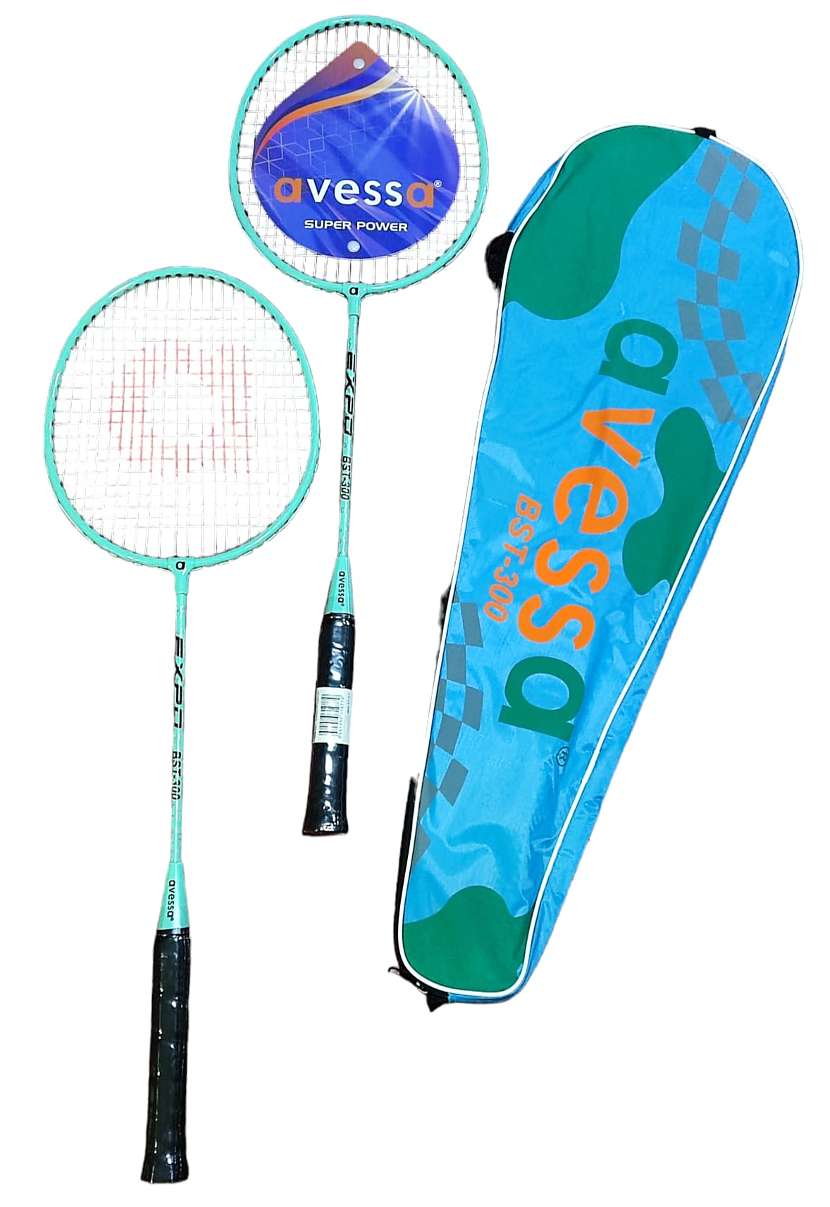 Avessa Blue Badminton Raket Seti Turkuaz