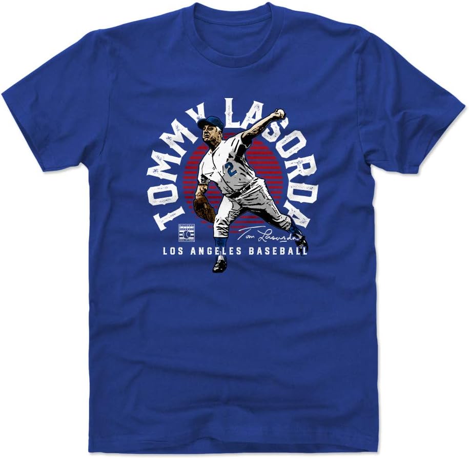 500 LEVEL Tommy Lasorda Shirt - Tommy Lasorda Emblem
