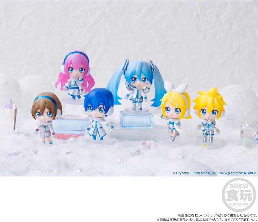 初音ミク　 Miku2025コレクション　全8種類フルコンプセット 新品 Amazon | バンダイ(BANDAI) SNOW MIKU COLLECTION 2025 (8個入