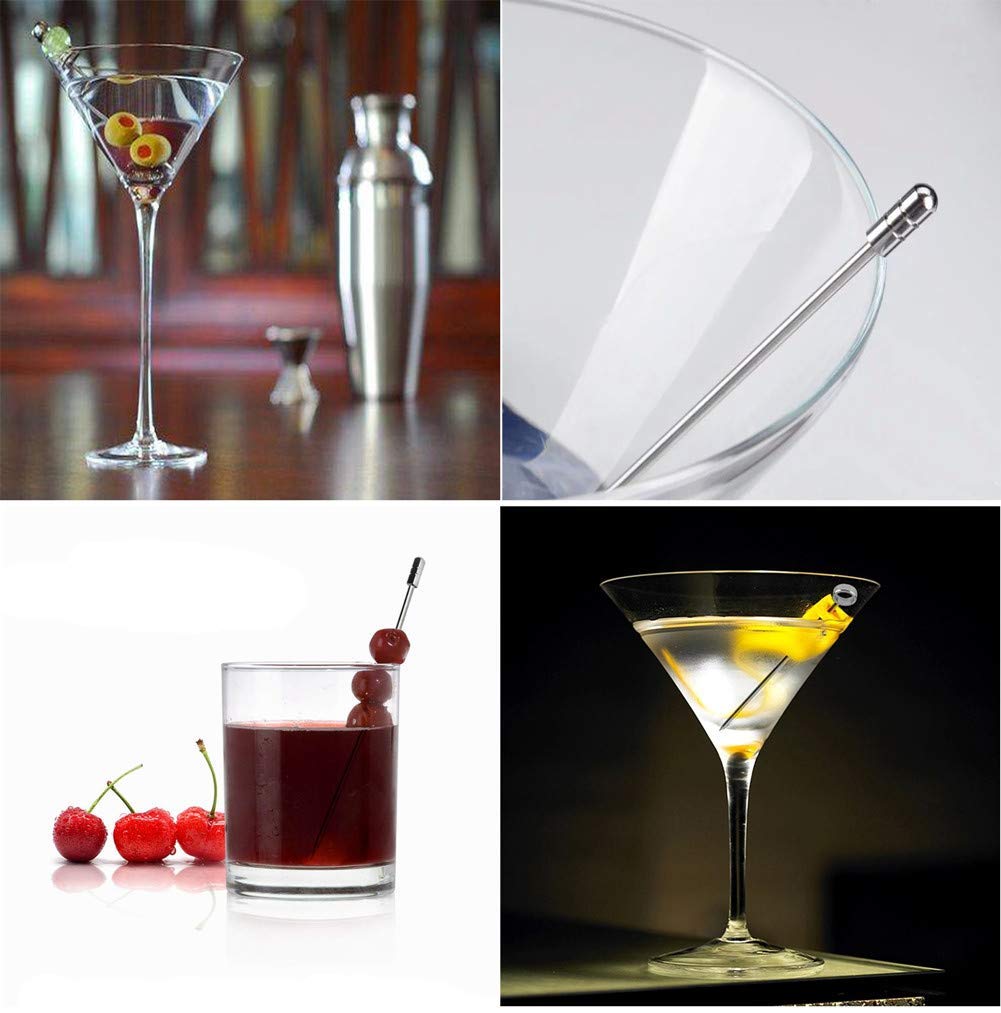 Amazon｜LUCKYBEE オードブルピン 玉付 12cm カクテルピン ステンレス