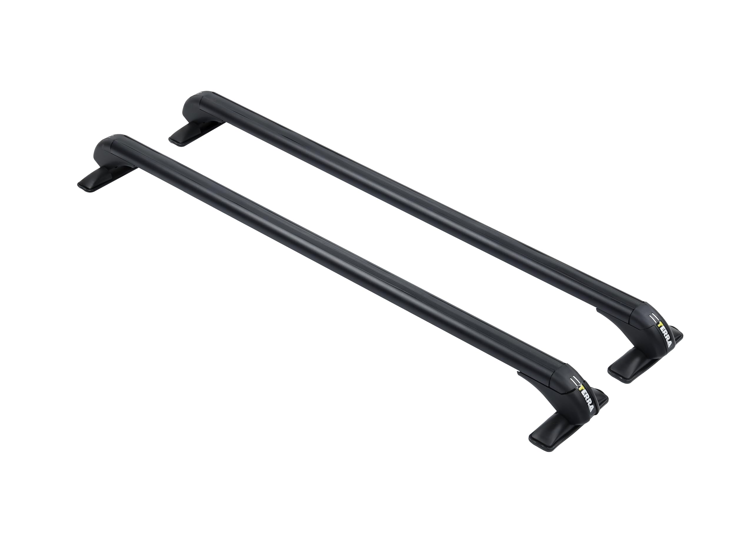Barras Transversales de Techo Universales de Aluminio, para Coches sin Rieles Laterales, 150kg Carga, Portátil, para Cofre de Techo, Portabicicletas y Escalera