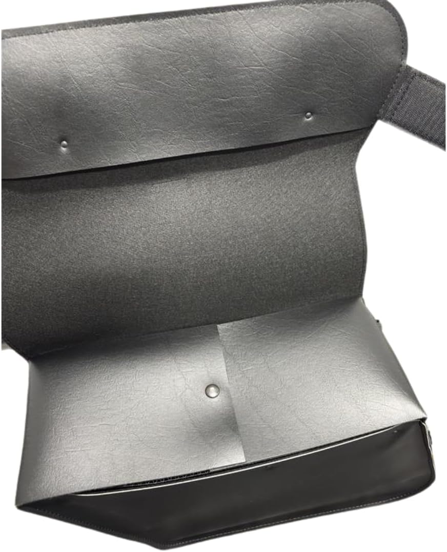 Dowco Willie & Max 58803-00 Raptor Series: Synthetic Leather Large Slant Motorcycle Saddlebag Set, Black, Universal Fit, 37.5 Liter Capacity