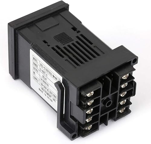 Miniatura 7 de Keenso REX-C100FK02-M*AN Controlador de temperatura, 0-400C, PID Autoidentificación, 250V AC