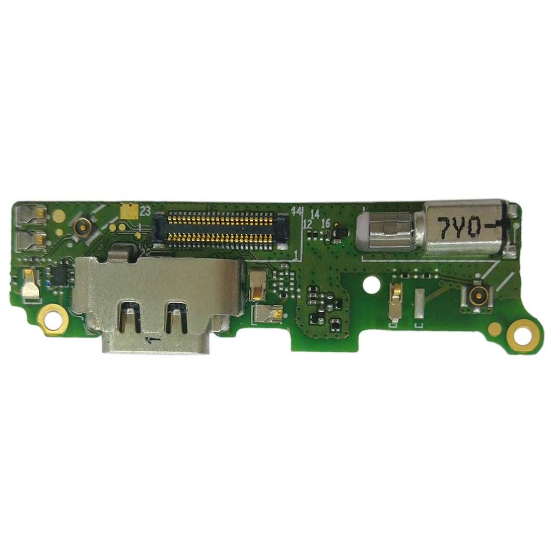 wewnętrzny obwód z portem ładowania USB, i mikrofon, kompatybilny z Sony Xperia XA2 (wersja H3113, H3133)