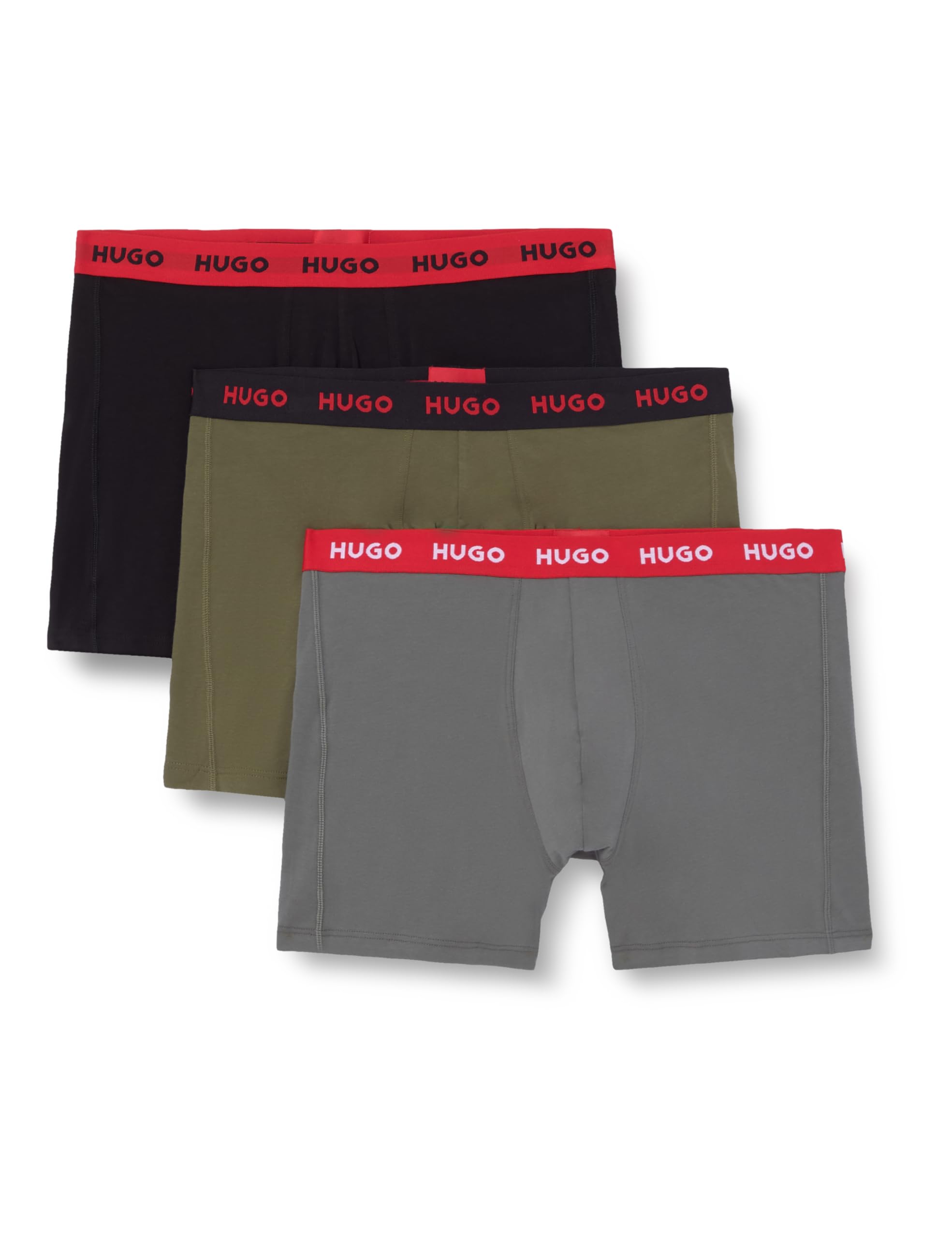 Hugo Men's Open Miscellaneous Boxer Briefs, Xl