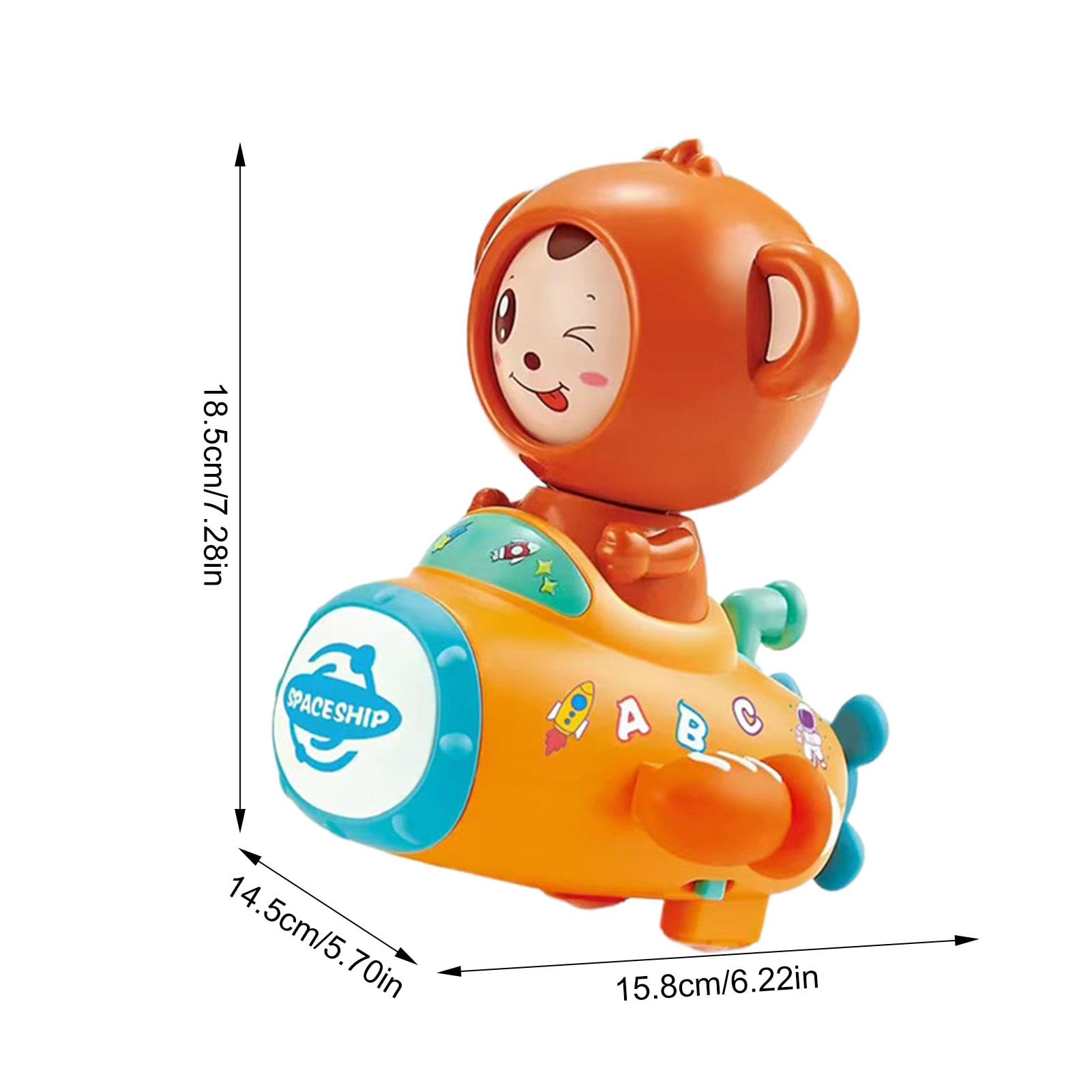 Amazon.co.jp: Hongmidy 猿の音楽玩具、猿の歩くおもちゃ,ライト付き