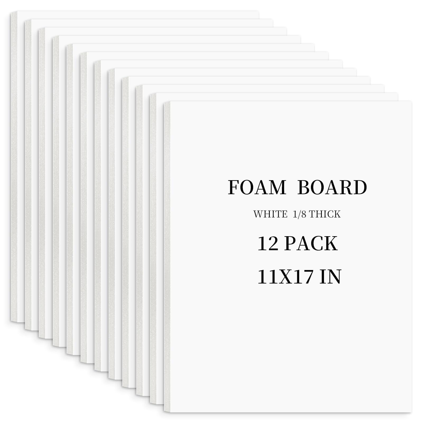 Amazon.com : Golden State Art 11x17 White Foam Core Boards 1/8