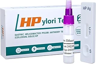 Helicobacter Pylori Stool 2 Test Kits, H. Pylori，10-15 Minutes of Quick Home Testing, The Result is Highly Accurate, Easy to Read and use