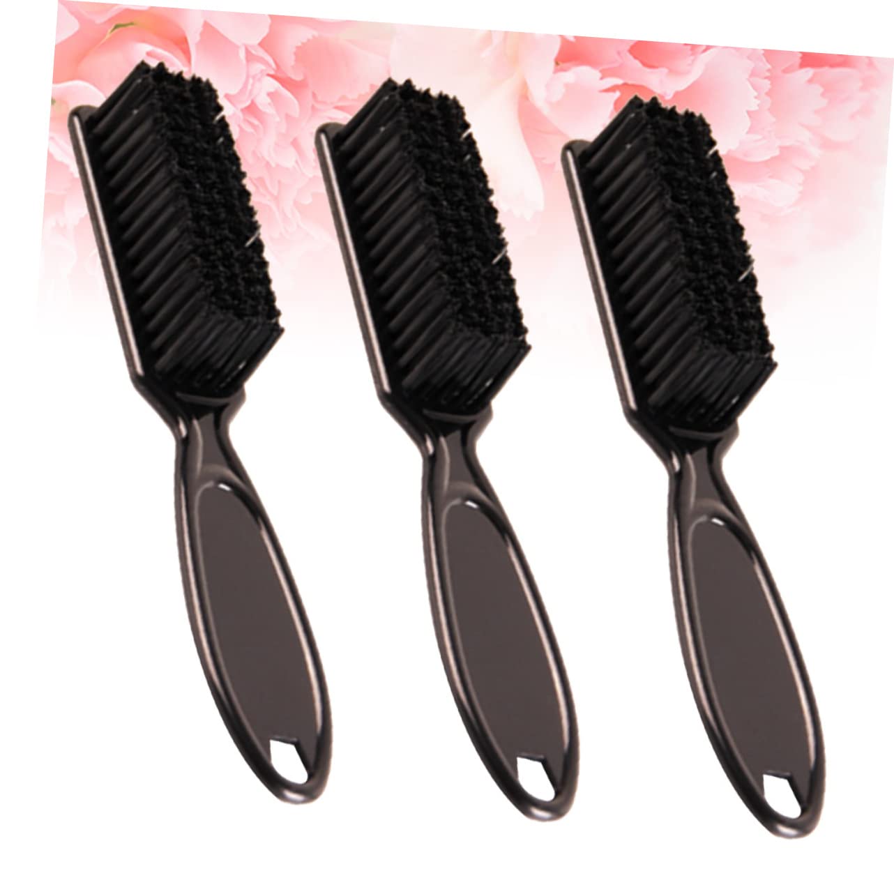 Ipetboom Beard Kit for Men 3pcs Bristle Shaving Brush Beard Cleaning Brush Styling Tool Random