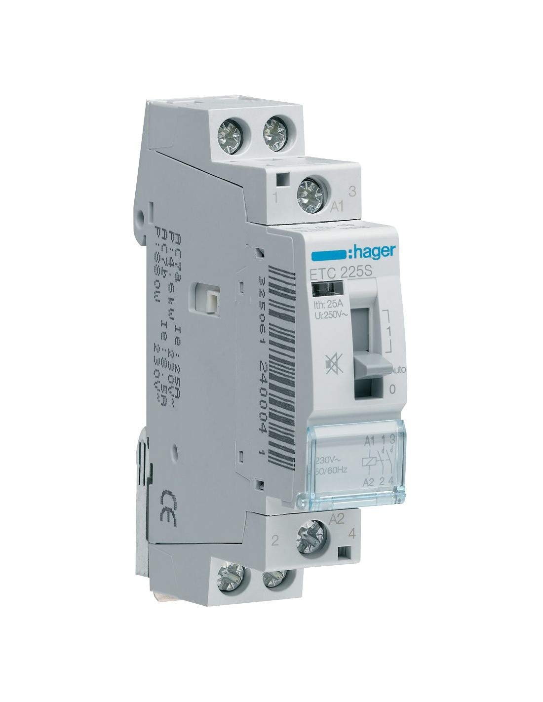 Contactor Silencioso, D/N 25A, 4NA, 230V - 4