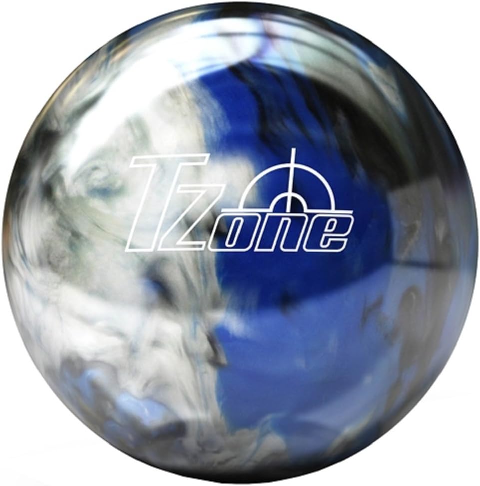 Brunswick TZone Indigo Swirl Bowling Ball (16-Pounds)