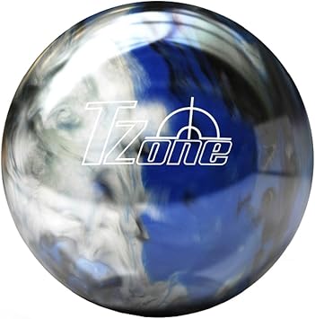 Brunswick TZone Indigo Swirl Bowling Ball 16-Pounds